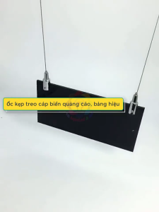 Ốc kẹp treo cáp ốc núm siết giữ cáp tăng giảm đa năng treo biển quảng cáo bảng thông báo hướng dẫn nội thất đồ gia dụng