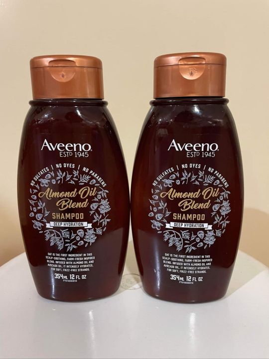 Aveeno Shampoo ALMOND OIL Made in USA Lazada PH