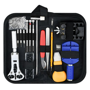 147 Pcs/Set Watch Repair Tool Kit - Disassembly Installation Maintenance Strap Adjustment Battery Replacement for Watchmakers