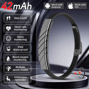 LIGE | New Sports Fitness Tracker Smart Band Bracelet Heart Rate Blood Oxygen Sleep Monitor Pedometer No Screen Smartwatch 2026 Women