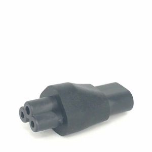 IEC 3Pin Female to 2Pin Male IEC 320 C5 to C8 power adapter
