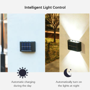 Waterproof Outdoor Wall Lamp Up And Down Light Control for Garden Street Balcony Decor 