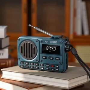 Vinnfier VF Neo Air 3C Portable FM Radio Bluetooth Speaker & FM Radio | Multi-Playback Type-C Charging