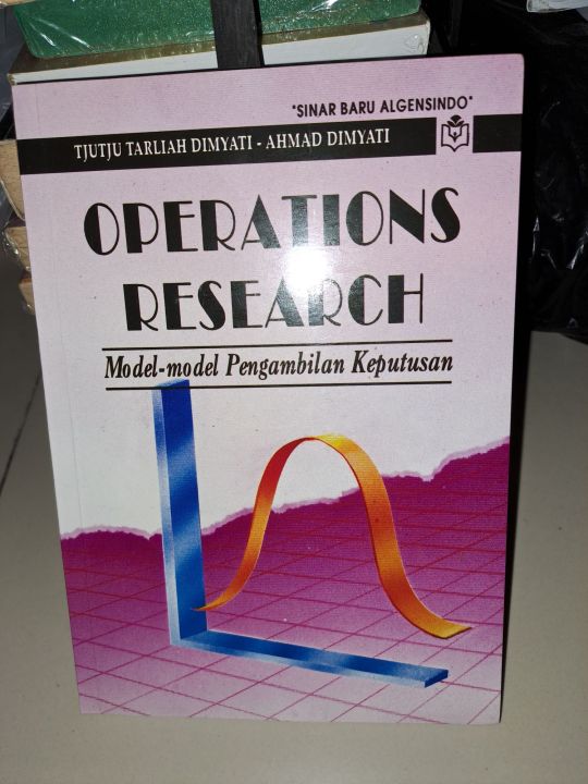 Buku OPERATION RESEARCH Model-model Pengambilan Keputusan (sinar Baru ...