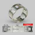 Nickel Plating Strip 0.15x27mm 18650 Lithium Battery Pack 20.25mm Spacing 2 Parallel Spot Welding Nickel Plated Belt. 