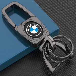 Car Key Ring Personality High-End Men and Women Applicable Mercedes-Benz BMW Audi Volkswagen Toyota Nissan Ring Key Chain