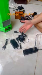 Bình phun xịt điện l Cục sạc bình phun thuoc 12V | bình bơm điện | sạc ắc quy 12v