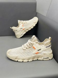 Nanjiren | Men Breathable Mesh Lightweight Sports Shoes