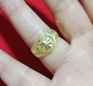 แหวนทองเหลืองลายโต๊ะกังหัวใจ