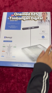 Onemed 825 Timbangan Digital Bluetooth Alat Ukur Berat Lemak Badan Weighing Scale Body Fat Scan Smart Body Composition Analyzer Sc