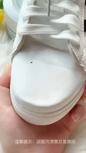 Krim Pemutih Sepatu & Spons 260g - Cream White Shoes Cleaner