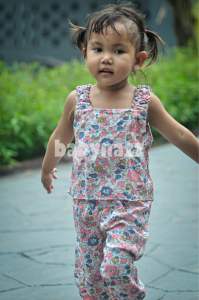SET ANAK PEREMPUAN FLOWER 1-4 tahun murah