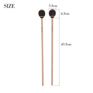 IRIN | IRIN Drumstick Marimba Stick Percussion Mallets Xylophone Mallet Drum Sticks Maple Handle Percussion Instrument Accessories