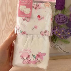 Quần Lót Hoạt Hình Sanrio Cho Bé Gái Quần Lót Cotton Kitty Melody Dog Gấu Trúc Mùa Hè Quần Lót Trẻ Em Quần Lót Cotton Cho Bé Gái