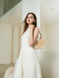 MOSSDOOM Tas Sling Bag Wanita & Tas Bahu Underarm