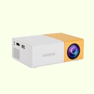 YG300 LED Mini Projector HD 320x240p compatible with HDMI USB TF Audio home Multimedia Player Smart projector Portable Travel
