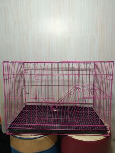 kandang kucing tingkat 2  ukuran 75x45.5x53.5