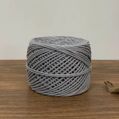 🇲🇾[READY STOCK] 15ply Cotton Linen yarn Momoko Yarn benang beg bag benang yarn 15股棉麻线 1.5mm 150meter