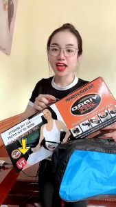 Đai massage giảm mỡ bụng máy massage rung nóng giảm mỡ toàn thân Vibro dành cho nam nữ