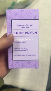 HANNAS SECRET SINCE2000 EAU DE PARFUM POUR HOMME/Madam LIMITED EDITION NEW FRAGRANCE 100ml
