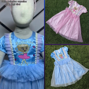 BALLERINA CAPUCINO DRESS ANAK GAUN PESTA ANAK PEREMPUAN 3-7 TAHUN