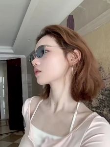 Fashion Cat Eye Sunglasses for Women Classic Anti-Reflective Vintage Square Metal Frame Sun Glasses Driving Eyewear UV400 Очки