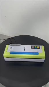 เครื่องซีลสูญญากาศ P-280 สำหรับซีลสินค้า 350x140x75mm