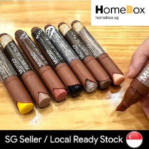Homebox 🇸🇬 Wood Furniture Repair Marker Scratch Filler Remover Pen [Oak/Ash/Walnut/Mahogany/Birch Brown/Rendering]