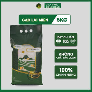 Gạo Lài Miên TPI Group 1KG/5KG - Gạo Dẻo Thơm Mềm Ngọt Ngon Nhất Thế Giới