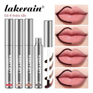Son Dưỡng Môi Lì 4 Màu Chống Nước Lâu Trôi Dưỡng Ẩm Dạng Peel-off Làm Nổi Bật Môi Mỹ Phẩm Son Môi Cỡ Lớn