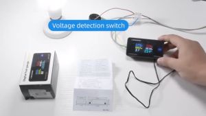 KWS-AC300 เครื่องทดสอบแรงดันไฟฟ้าโวลต์มิเตอร์ 50-300V ไฟฟ้า LED Wattmeter