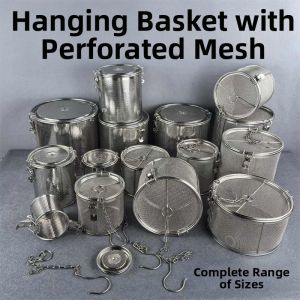 Stainless Steel Spice Basket Cook Soup Flavor Commercial