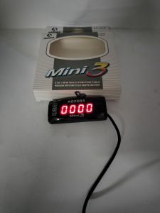 VOLTMETER AKI/WAKTU/SUHU DIGITAL AMPER AKI JAM DAN SUHU DIGITAL 3IN1
