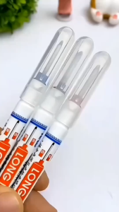 20PCS Long Head Oily Marker Pen Waterproof Marker Pen Multi-purpose Deep Hole Permanent Metal Markers