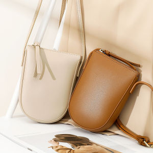 Mini Compact Elegant New 2025 Mobile Phone Bag Womens Crossbody Bag Coin Purse High-End Feel Sweet Lady Style Vertical Shape