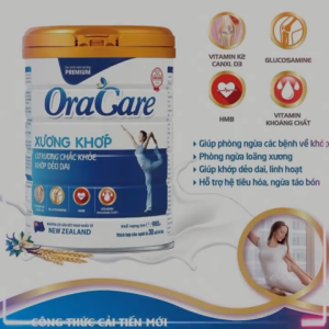 Sữa bột Oracare xương khớp lon 900g - Sữa dinh dưỡng cho người cần bổ sung canxi