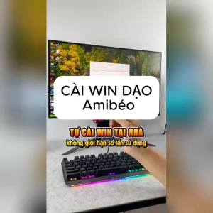 USB Cứu hộ cài win11 Tự động Tặng kèm Off ice bản quyền usb boot tự động dễ sử dụng nhất - Amibeo