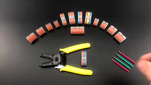 3PCS 3H 32A Universal Fast Cable Wire Connector Quick Terminal Wiring Reusable Spring TOLUS