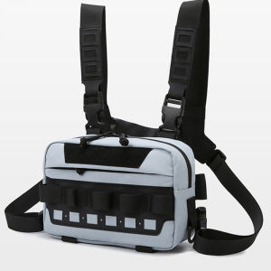 Fishing Tactical Chest Rig Bag Men Pouch Backpack Camping Hiking Women Lure Molle EDC Front Chest Vest Workouts Cycling Daypack