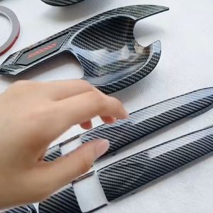 Paket Cover Handle Outer Pintu Tutup Tangki Mobil Sigra 2016 - 2024 Carbon