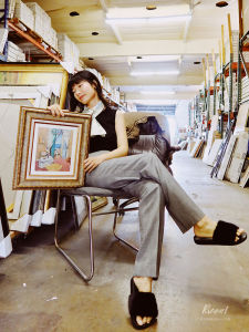 Nice Balcony Joli Balcon Matisse Oil Painting Living Room Wall Decorative Artwork American Style Home Decoration with Frame