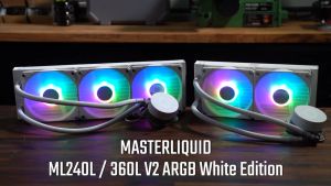 Tản nhiệt nước Cooler master ML240L V2 ARGB - Hàng Chính Hãng