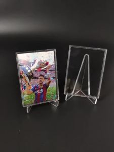 5/10 Chiếc Acrylic Snap Loại Đựng Thẻ Cho Chơi Game Thể Thao Giao Dịch Thẻ Kpop Idol Ảnh Bảo Vệ Tay Áo Không Từ Tính Màn Hình Hiển Thị
