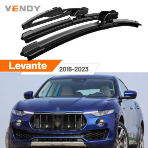 For Maserati Levante 2016-2023 2017 2018 2019 2020 2021 Front & Rear Windshield Wiper Blades Windscreen Wipers Set Accessories