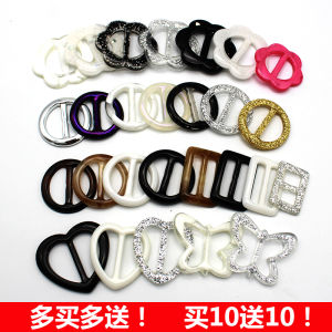 หัวเข็มขัดผูกโบว์มูลคลินิก สีของผ้าสไตล์เกาหลีอุปกรณ์เสริมสำหรับชวา เสื้อผ้าทรงกลมห่วงรัด เสื้อยืดห่วงรัด และประกอบผสม