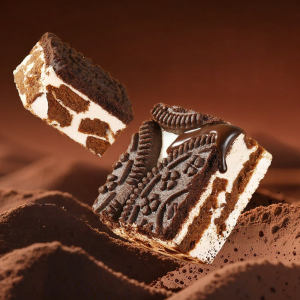 BE&CHEERY | Chocolate Snowflake Cookies Toffee Snack Pastry 160g