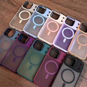 Luxury Magnetic Wireless Charge For Magsafe Case For iPhone 17 16 15 14 13 12 Pro Max  Plus Shockproof Transparent Bumper Cover