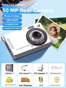 KIUMO | Vintage Style Digital Camera HD Video Recorder