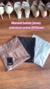 MANSET BAJU PREMIUM / ATASAN DALAMAN / INNER KAOS ALL SIZE SPANDEK WARNA LENGKAP/ KAOS MANSET WANITA