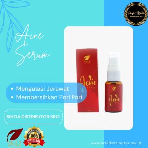 Serum Wajah Glowiing Bpom Untuk FLek Hitam Retinol Sr12 Dan Niacinamide Perawatan Jerawat Kusam Ori